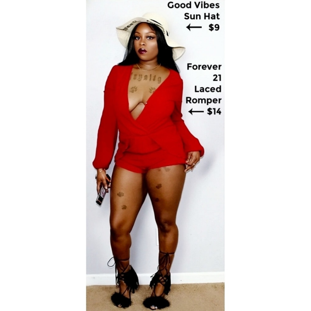 Forever 21 Ruffled Romper